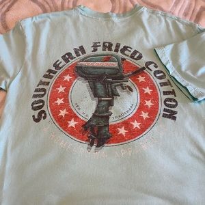 Southern Fried Cotton Outboard Motor Tee